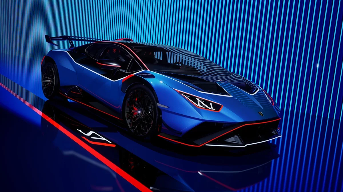 2024 Lamborghini Huracan STJ Showroom Hero Image