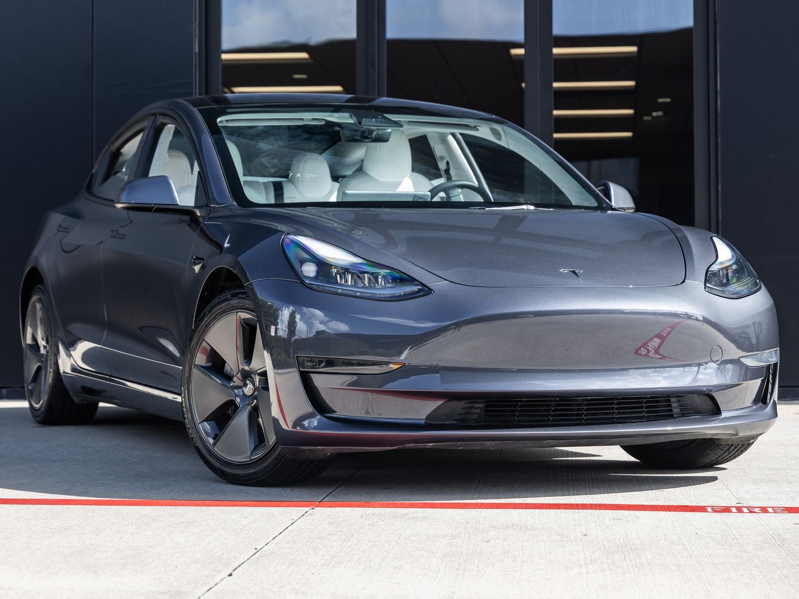 Used 2023 Tesla Model 3 Base with VIN 5YJ3E1EA8PF644444 for sale in Houston, TX