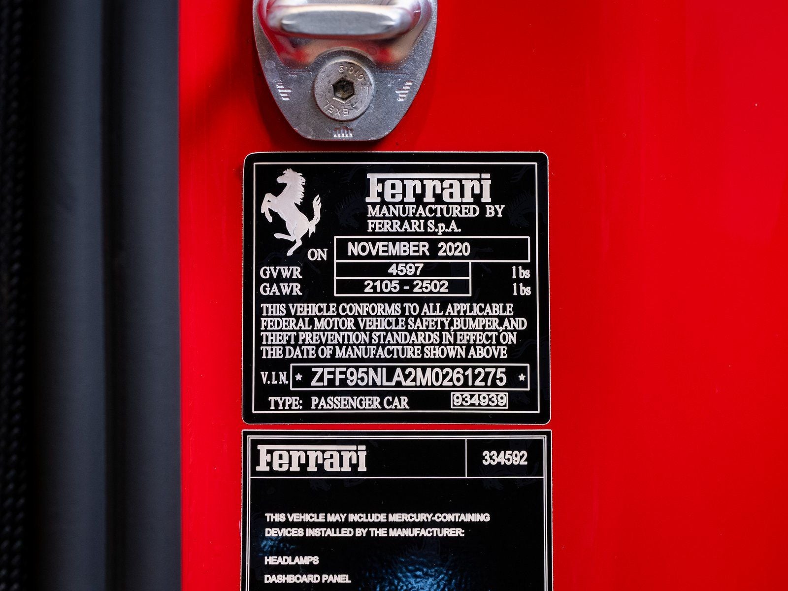 2021 Ferrari SF90 Stradale Base