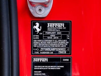 2023 Ferrari 296 GTB Base