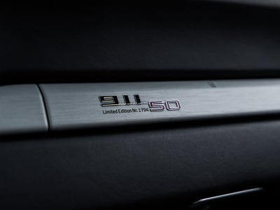 2014 Porsche 911 911 50th Anniversary Edition