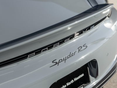 2025 Porsche 718 Spyder 718 Spyder RS