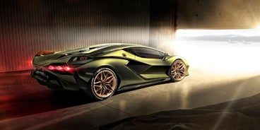 Lamborghini Sián FKP 37 Side View in Houston TX