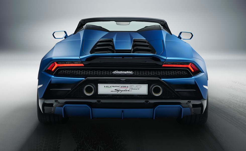 Lamborghini Huracan EVO Spyder Side View Houston TX